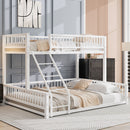 Bunk Bed With Ladder And Safety Guardrails by HouseOfZazla