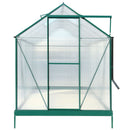 Polycarbonate house, Heavy Duty Outdoor Aluminum Walk-In House Kit With Rain Gutter, Vent And Door For Backyard Garden by HouseOfZazla