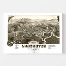 Vintage Map of Lancaster, New Hampshire 1883