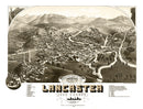 Vintage Map of Lancaster, New Hampshire 1883