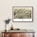 Vintage Map of Keystone, West Virginia 1911
