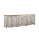 Colette - 6 Door Cabinet Sideboard - Brown by HouseOfZazla