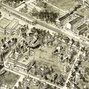 Vintage Map of High Point, North Carolina 1913