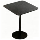 Modern Square Coffee Table And Computer Desk - Black / Gold