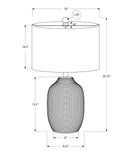 Table Lamp, Lighting, Ceramic, Contemporary - Cream