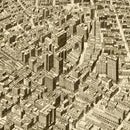 Vintage Map of Atlanta, Georgia 1919