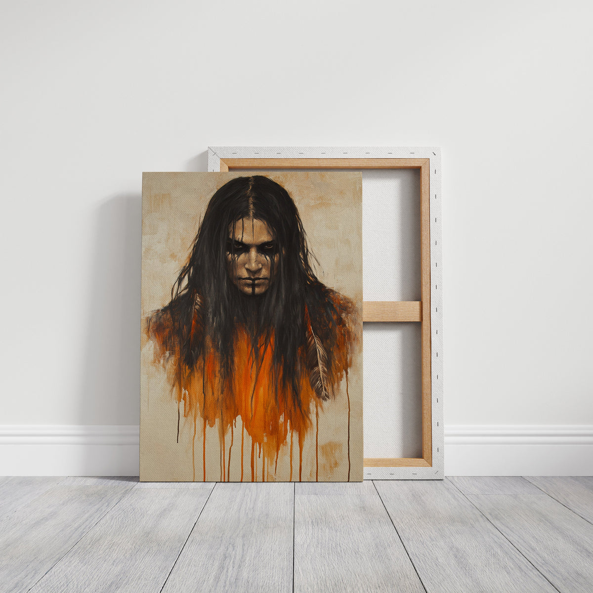 Ember Stare Warrior Portrait, photo 15 of 19