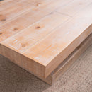 Modern Rustic Coffee Table, Rectangular Center Table For Living Room - Natural Wood Wash / Rustic by Unique Piece Furniture