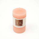 Rustic Pillar Candle 3'x5' Pink