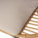 Cordella Outdoor Woven Wicker Chairs with Cushions, Set of 2 by HouseOfZazla