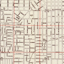 Vintage Map of Montgomery, Alabama 1956