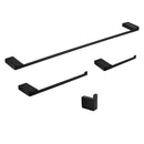4 Piece Stainless Steel Bathroom Towel Rack Set Wall Mount Bathroom Accessories