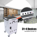 Mobile Charging Cart For Tablets Laptops 35, Device Capacity Matt Metal by HouseOfZazla