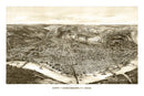 Vintage Map of Cincinnati, Ohio 1900