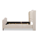 Marcella - Upholstered Shelter Headboard Bed Set by Unique Piece Furniture