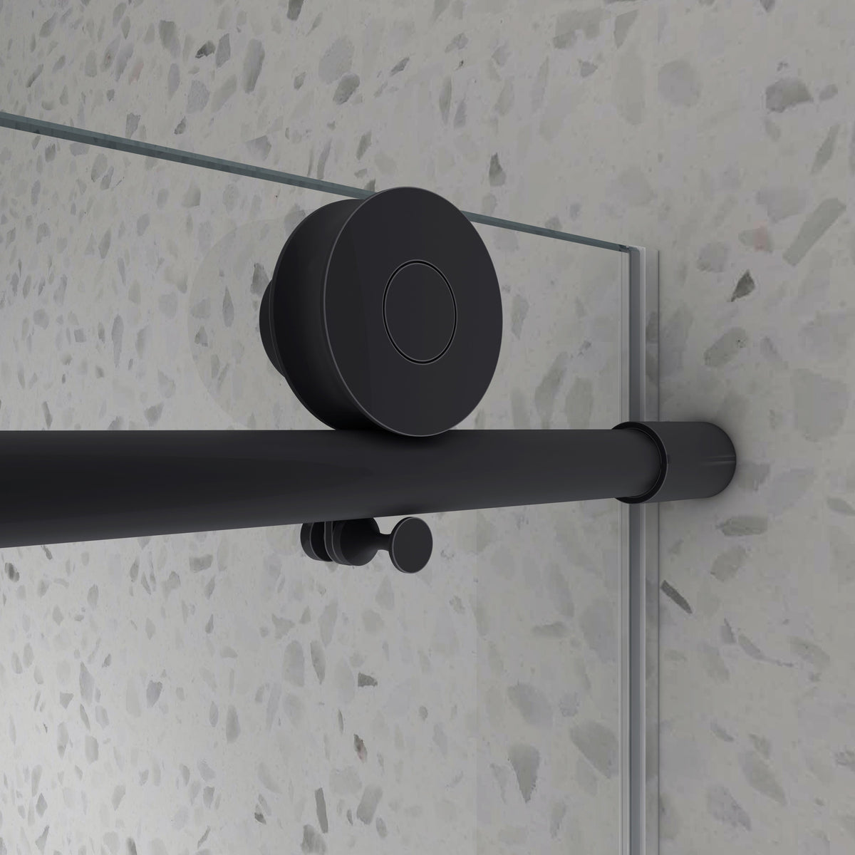 6063 Matte Tempered Glass Shower Door, photo 4 of 7