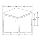Tryon - Marble 2 Piece Coffee And End Table Set - Gray by HouseOfZazla