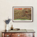 Vintage Map of Chicago, Illinois 1916