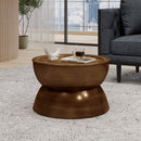 Sparling Modern Iron Hourglass Coffee Table by HouseOfZazla