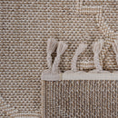 Guros - 6' X 9' Trellis Indoor / Outdoor Area Rug - Cream