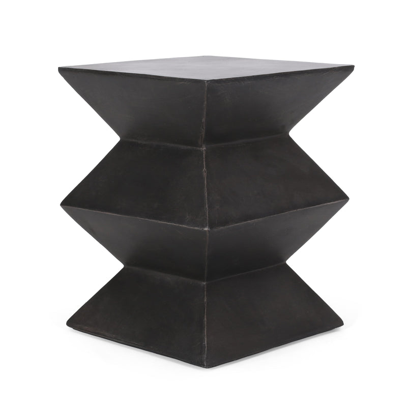 Outdoor Lightweight Concrete Side Table, photo 6 of 10