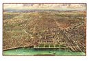 Vintage Map of Chicago, Illinois 1916