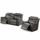 Contemporary Living Room Set, Horizontal And Vertical Tufting by HouseOfZazla