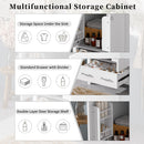 Bathroom Vanity With Integrated Undermount Ceramic Sink, 2 Doors And 1 Drawer, Soft Close Hinges