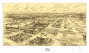 Vintage Map of MIlwaukee, Wisconsin 1906
