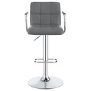 Adjustable Bar Stool With Hydraulic Height Adjustment