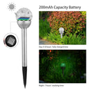Solarek 3 Pcs Outdoor Solar Lights IP44 Waterproof Ball RGB Light Garden Decor Lamp Landscape Christmas