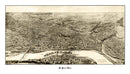 Vintage Map of St. Paul, Minnesota 1906