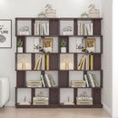 Modern 5 Tier Open Storage Bookcase