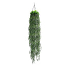 Fern Artificial Hanging Basket 10.2×53.1in – UV Resistant