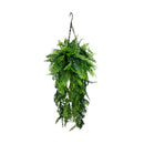 Fern Artificial Hanging Basket 17.7×49.2in – UV Resistant