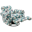 Manual Swivel Recliner Rocker Chair With Adjustable Backrest by HouseOfZazla