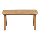 Extendable Acacia Wood Outdoor Dining Table