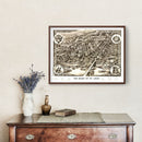 Vintage Map of St. Louis, Missouri 1907