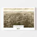 Vintage Map of Billings, Montana 1904