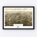 Vintage Map of Billings, Montana 1904