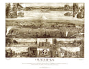 Vintage Map of Olympia, Washington 1903