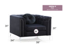 Contemporary Sloped Arm Chair by HouseOfZazla