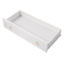 Freestanding Tall Bathroom Cabinet With Adjustable Shelves, Drawers, Soft Close Glass Doors by HouseOfZazla