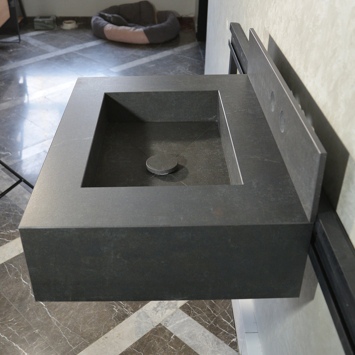 Dekton Laos Engineered Porcelain Handcrafted Sink with Spanish Engineering Features, photo 2 of 10