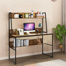 47-Inch Computer Desk Writing Study Table Workstation by LJGDeals