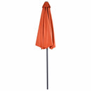 9Ft Patio Bistro Half Round Umbrella by DirectDeals