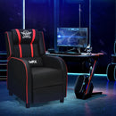 Massage Racing Gaming Single Recliner Chair by LJGDeals