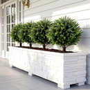 Artificial Cypress Topiary Trees 27.5" with Ground Spikes Set of 2 by LJGDeals