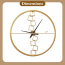 27 Inch Large Wall Clock for Living Room Bedroom Kitchen by DirectDeals