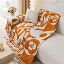Chenille Sofa Cover Blanket, Couch Cover Blanket Throws for Couches Living Room Furniture Throw Covers